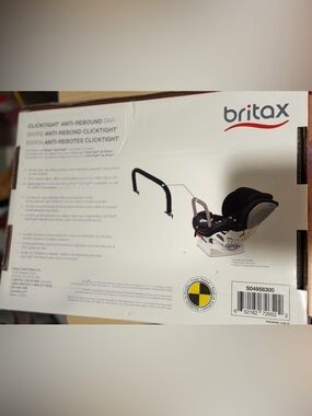 Britax ClickTight Anti-Rebound Bar - Black